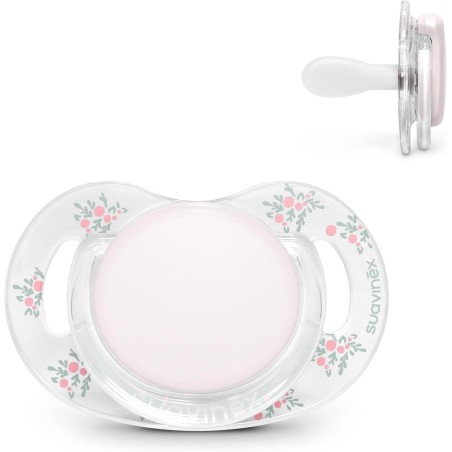 Suavinex Poetry Chupeta Fisiológica Silicone 0-6M – Estilo, Conforto e Delicadeza para o Bebé