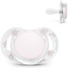 Suavinex Poetry Chupeta Fisiológica Silicone 0-6M – Estilo, Conforto e Delicadeza para o Bebé