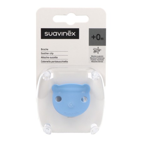 Suavinex Corrente Pinça – Prende-Chupeta Seguro e Prático para Bebés