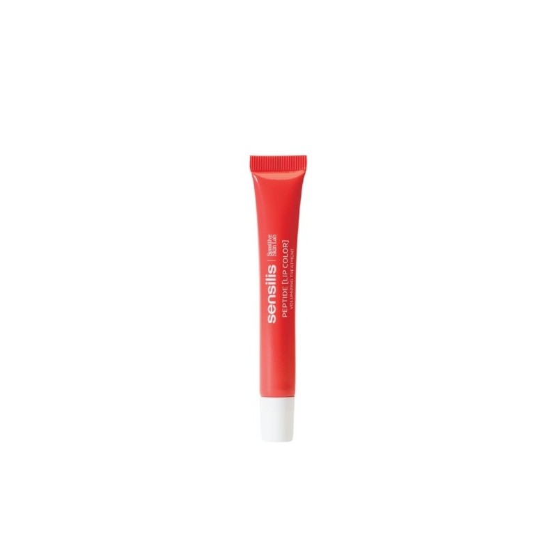 Sensilis Peptide Lip Color 02 Coral 10 ml – Gloss Labial com Efeito Preenchimento e Péptidos