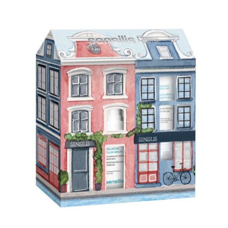 Sensilis Coffret Hyaluronic Filler – Sérum 30 ml + Gel Olhos 15 ml (Pack Hidratação e Preenchimento)