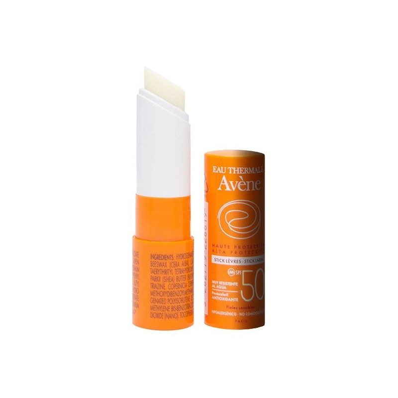 Avène Stick Labial Solar SPF50+ 3 g – Proteção Labial Alta
