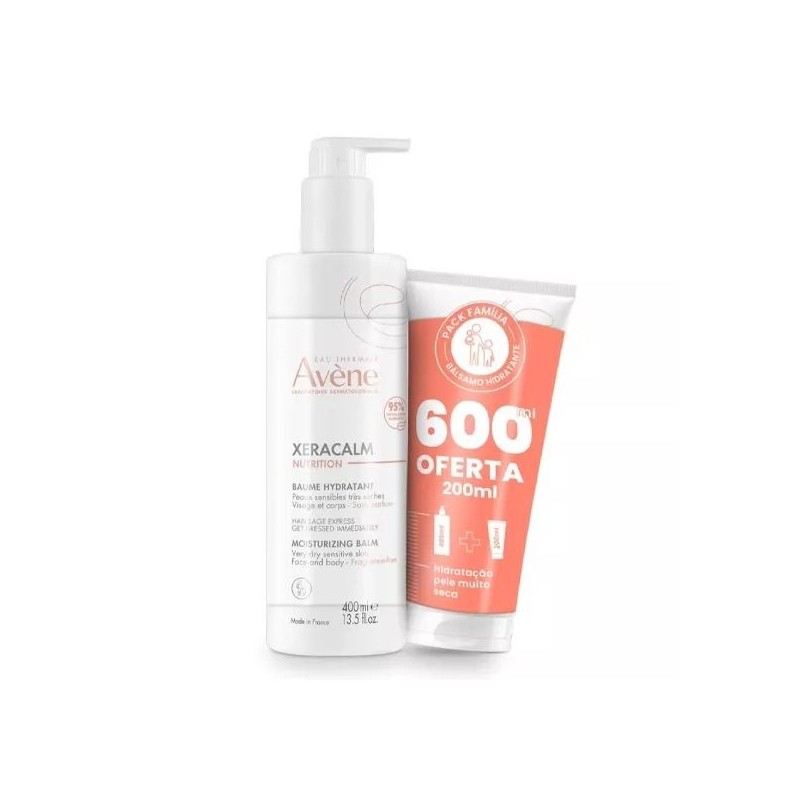 Avène XeraCalm Nutrition Duopack – Bálsamo 400ml + 200ml