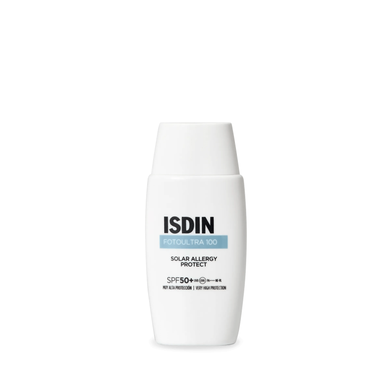 ISDIN Fotoultra Solar Allergy SPF50+ 50 ml – Protetor Solar para Pele Sensível e Alérgica