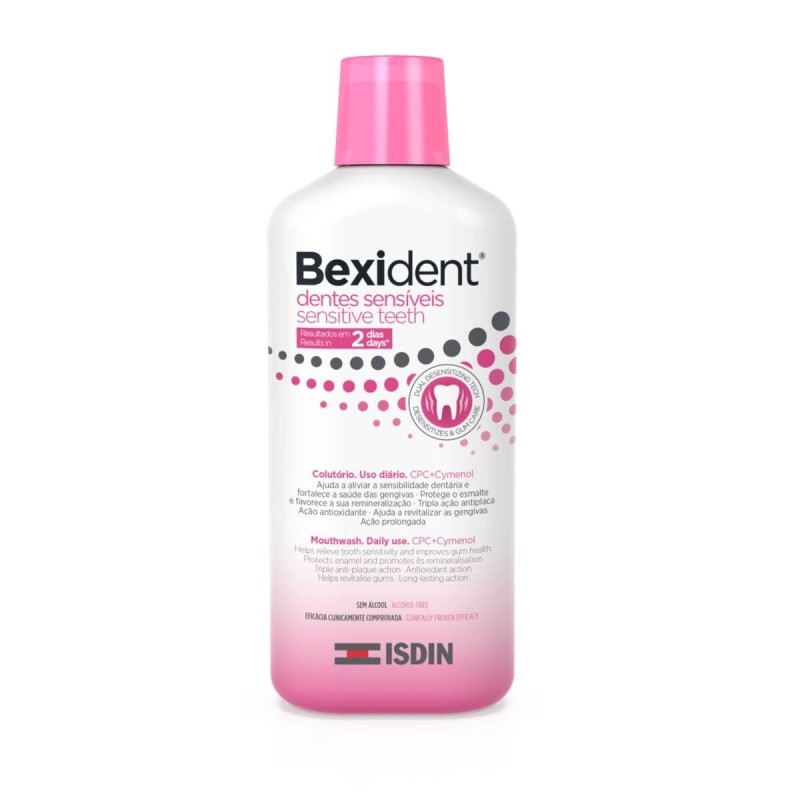 Bexident Dentes Sensíveis Colutório 500 ml – Proteção e Alívio para Gengivas Sensíveis