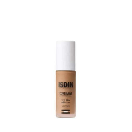 Isdin Coverage 4 Golden SPF50+ 30 g – Base de Maquilhagem com Proteção Solar