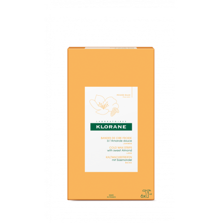 Klorane Dermo Protect Bandas Depilatórias Cera Fria Corpo – 6 Unidades