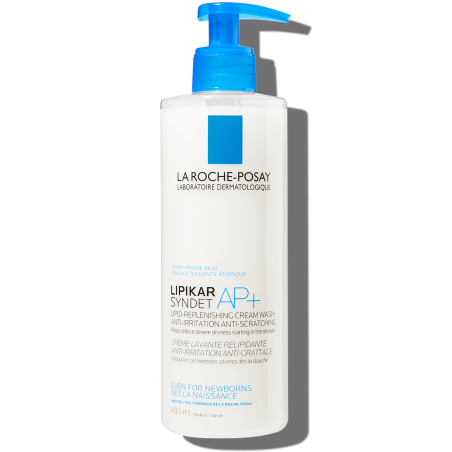 La Roche-Posay Lipikar Syndet AP+ Gel de Limpeza – 400 ml