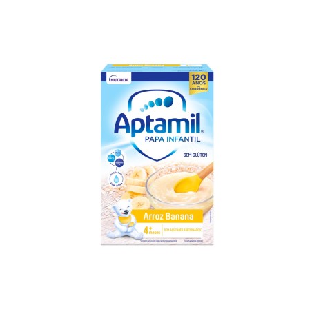 Aptamil Papa Papa Láctea sem Glúten Banana +4M 225g