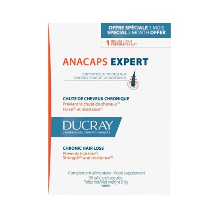 Ducray Anacaps Expert 90 Cápsulas