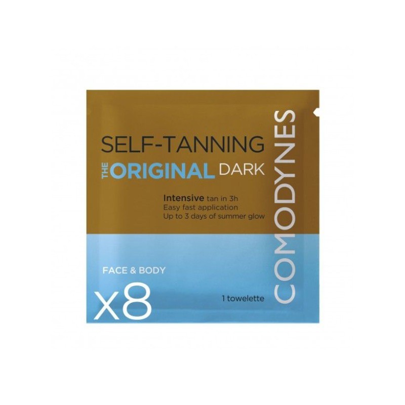 Comodynes Self-Tanning Intensive 8 Toalhitas