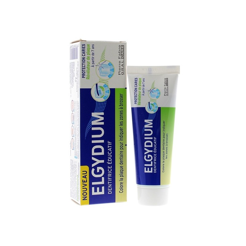 Elgydium Revelador de Placa Dentífrico Educativo 50ml – Higiene Oral Infantil