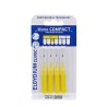Elgydium Clinic Escovilhões Mono Compact Amarelo 1mm (4 unidades)