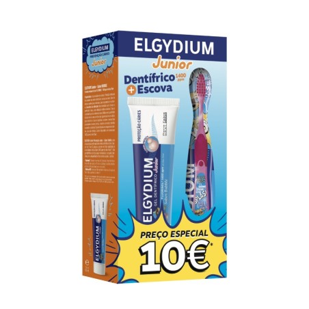 Elgydium Junior Kit Gel Dentífrico Bubble 50ml + Escova