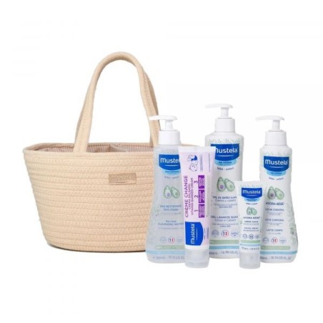 Mustela Bebé Cesta Essenciais Taupe