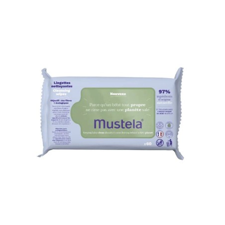Mustela Bebe Toalhetes Limpeza Perfumes (X60 Unidades)