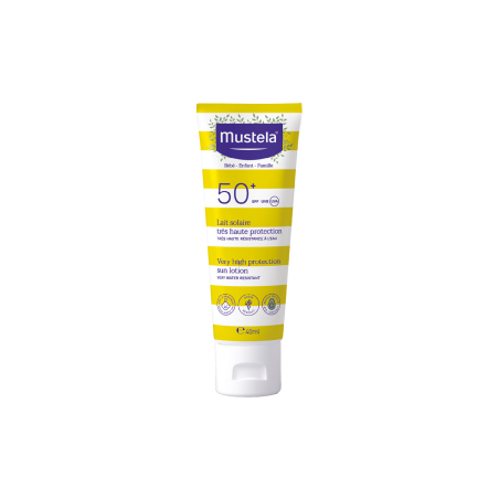 Mustela Leite Solar Rosto SPF50+ 40 ml
