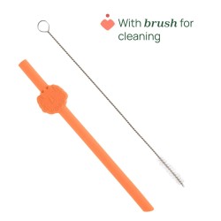 Chicco Palhinha Silicone – Pack 6 Unidades com Escova de Limpeza