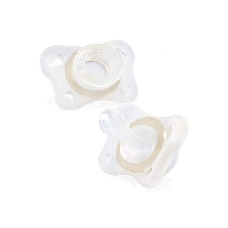 Chicco Chupeta Physio Soft Luminosa 2-6M - Pack 2 unidades)