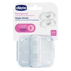 Chicco Proteção de Mamilos em Silicone S-M - Pack 2 Unidades