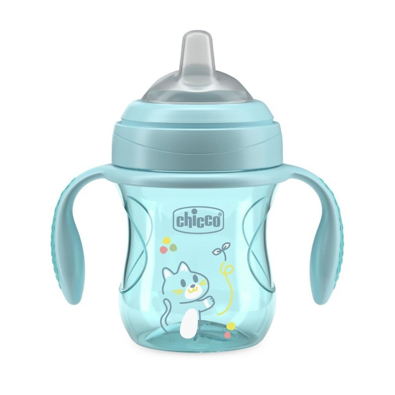 Chicco Copo de Transição Azul 200 ml 4M+