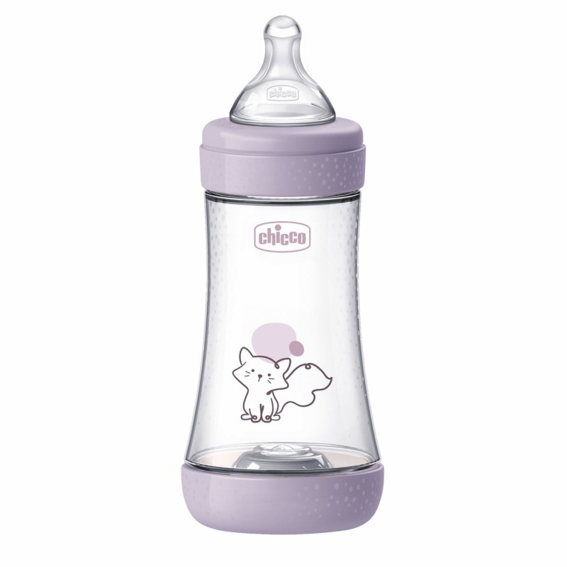 Chicco Biberão Perfect 5 Rosa 240 ml – Fluxo Médio