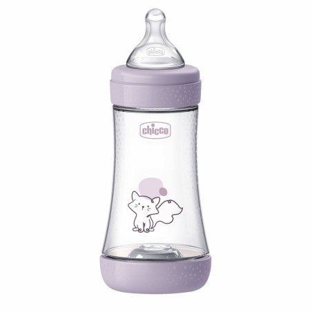 Chicco Biberão Perfect 5 Rosa 240 ml – Fluxo Médio