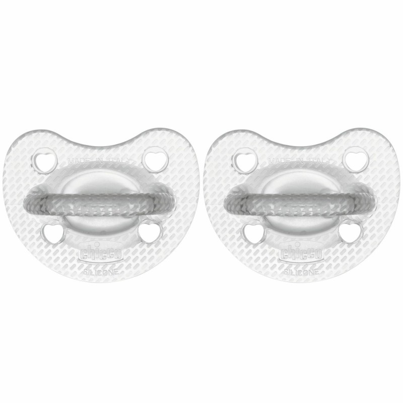 Chicco PhysioForma Soft Crystal 6-16M – Silicone | Pack 2 Unidades
