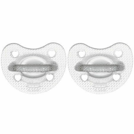 Chicco PhysioForma Soft Crystal 6-16M – Silicone | Pack 2 Unidades