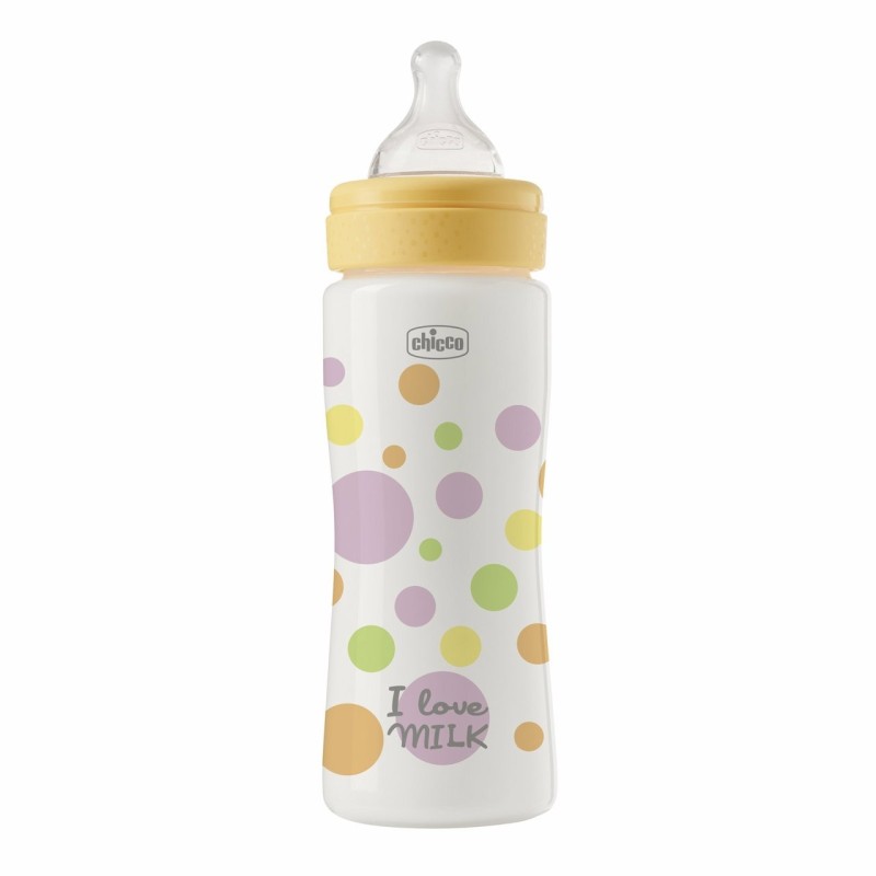 Chicco Biberão Perfect Easy Amarelo 330ml 4M+
