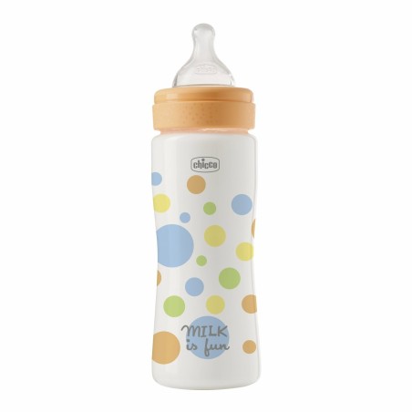 Chicco Biberão Perfect Easy Laranja 330ml 4M+