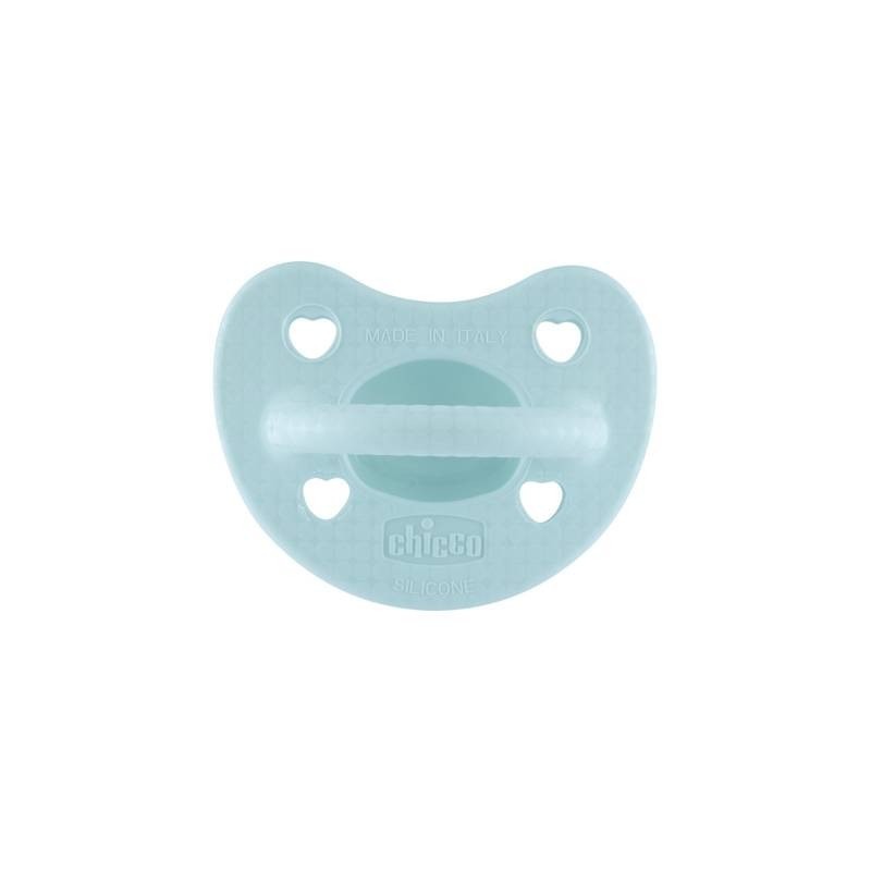 Chicco Chupeta Physio Luxe Azul Silicone 2-6M