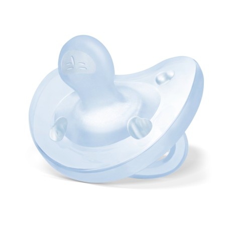 Chicco Physio Soft Chupeta Silicone Azul – 2-6M (1 Unidade)