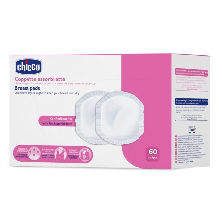 Chicco Discos Absorventes para Amamentação – 60 Unidades