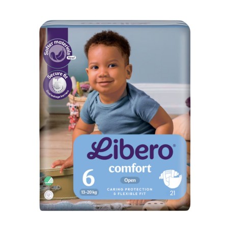 Libero Comfort Fraldas Tamanho 6 – 21 Unidades