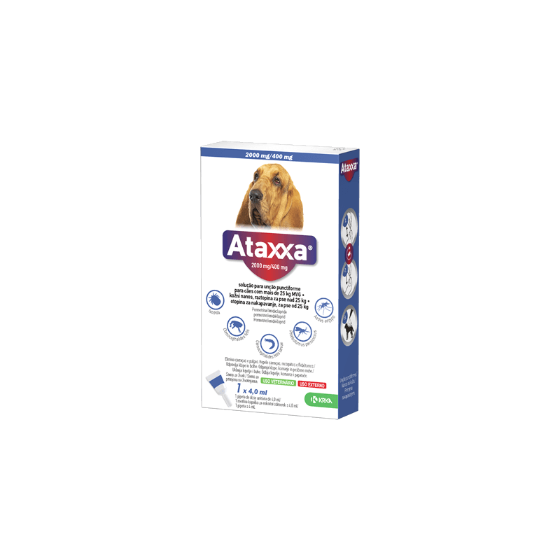 Ataxxa 2000/400mg 25-40Kg 3 pipetas
