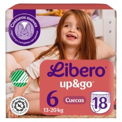 Libero Up&Go Fraldas Cueca...