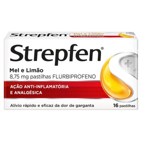 Strepfen Mel e Limão 8,75mg 16 pastilhas