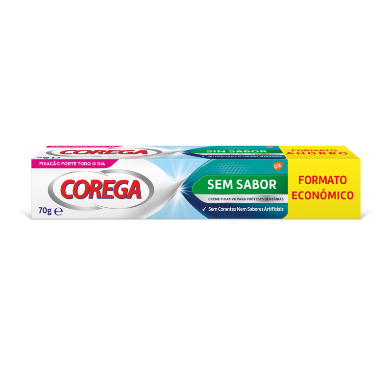Corega Creme Fixador Prótese Sem Sabor 70g