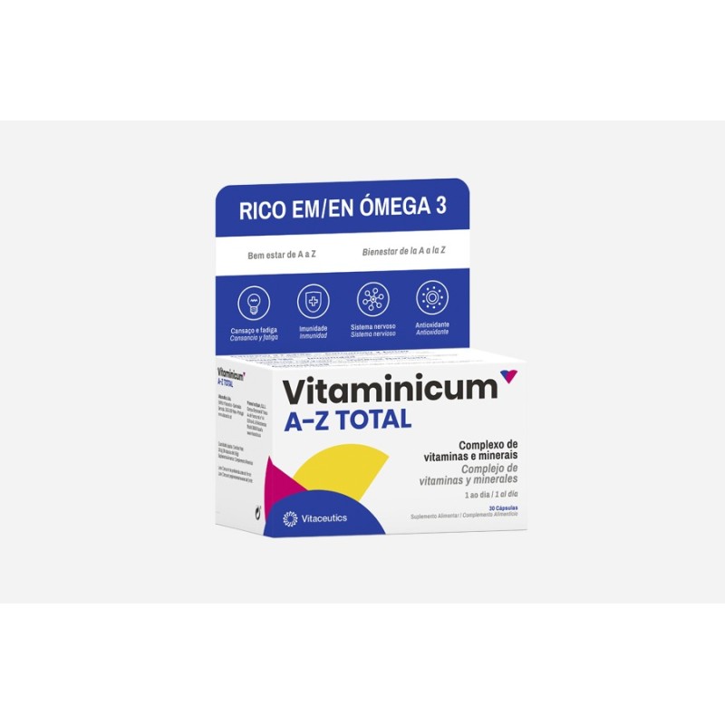 Vitaminicum A-Z Total - 30 cápsulas
