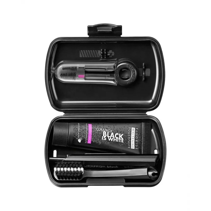 Curaprox Kit de Viagem Black is White
