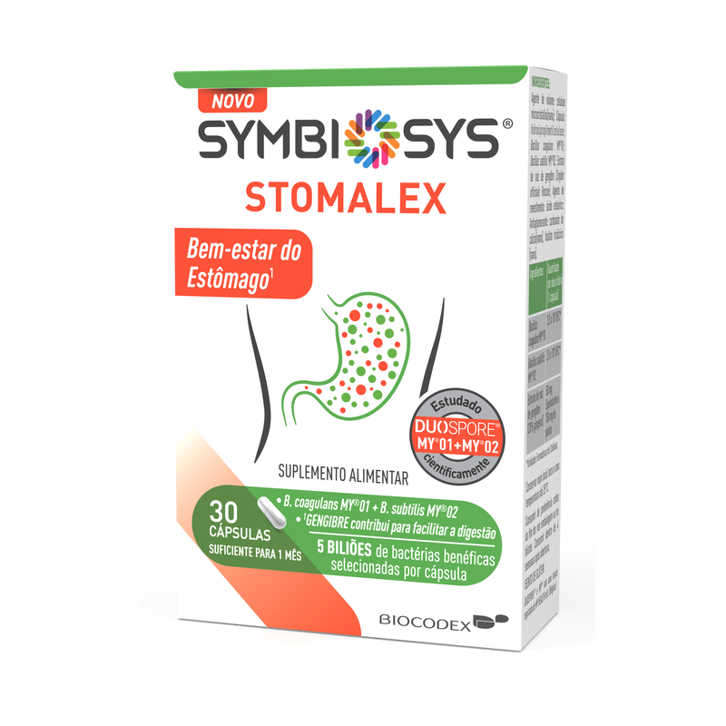 Symbiosys Stomalex - 30 Cápsulas