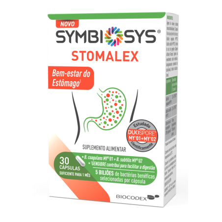 Symbiosys Stomalex - 30 Cápsulas