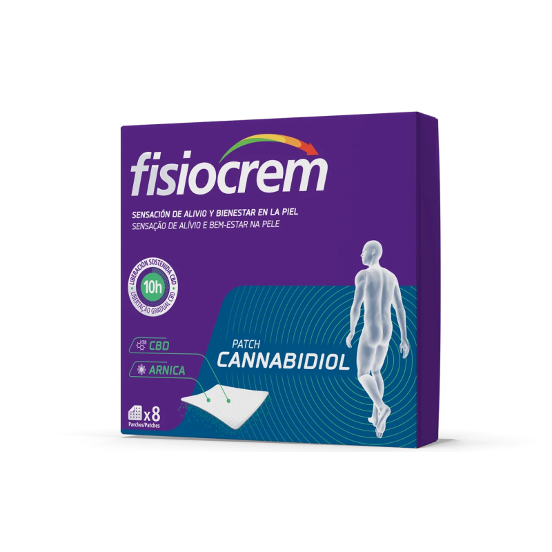 Fisiocrem Patch Cannabidiol - 8 adesivos