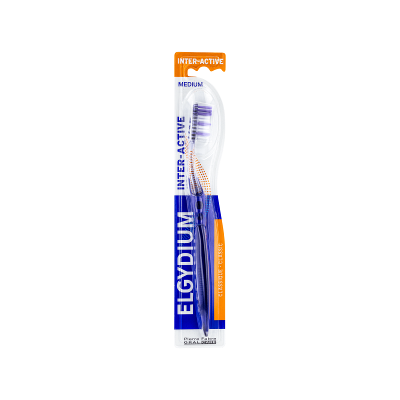 Elgydium Interactive Escova de Dentes Média