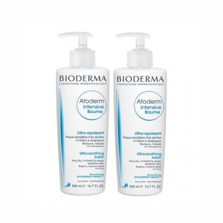 Bioderma Atoderm Intensive Baume Pack 2×500 ml