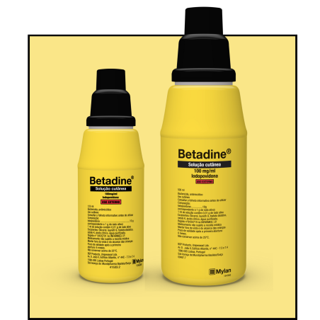 Betadine 100mg/ml Solução Cutânea 500ml