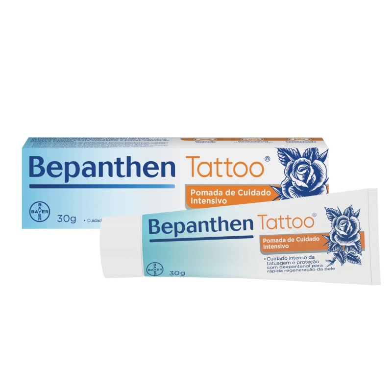 Bepanthen Tattoo Pomada Cuidado Intensivo 30g
