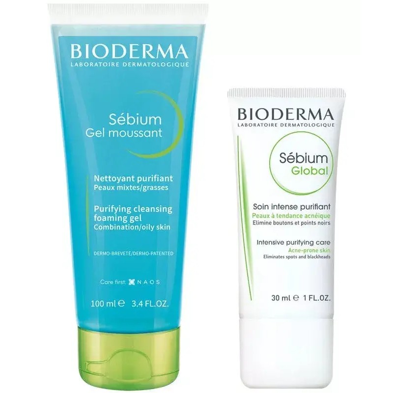 Bioderma Sébium Global 30ml + Oferta Bioderma Sébium Gel Moussant 100ml