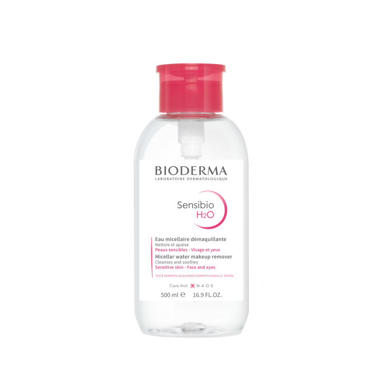 Bioderma Sensibio H2O Água Micelar Pump Reverse 500 ml